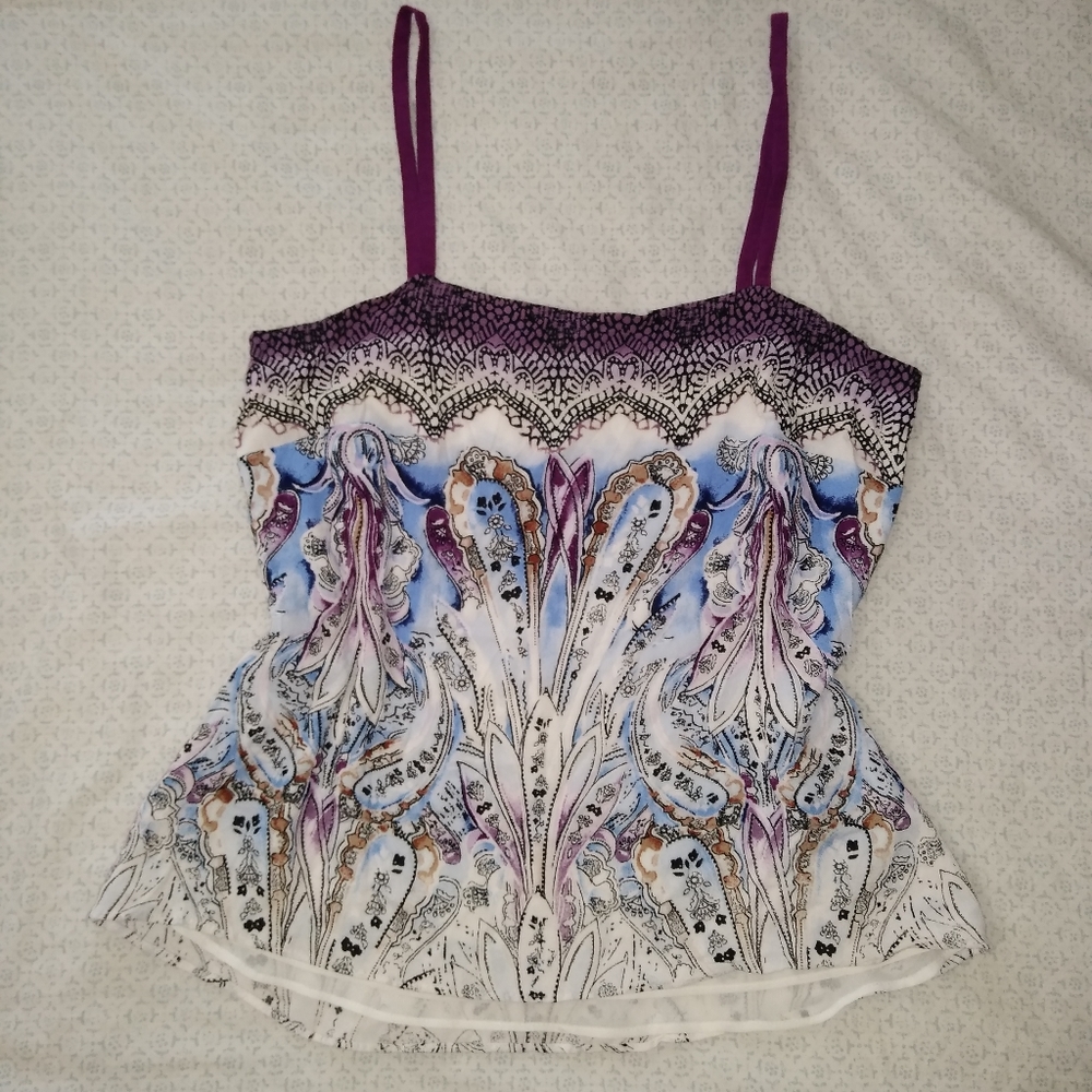 White House Black market spaghetti strap Top